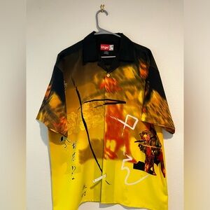 Urge Samurai Button Shirt Large